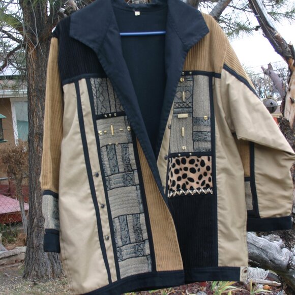 Solveig Bohemian Ladies' Reversible Jacket from South Africa R-959 - Picture 8 of 9